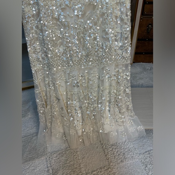 Needle & Thread Cream Lace Maxi Dress - Picture 10 of 10